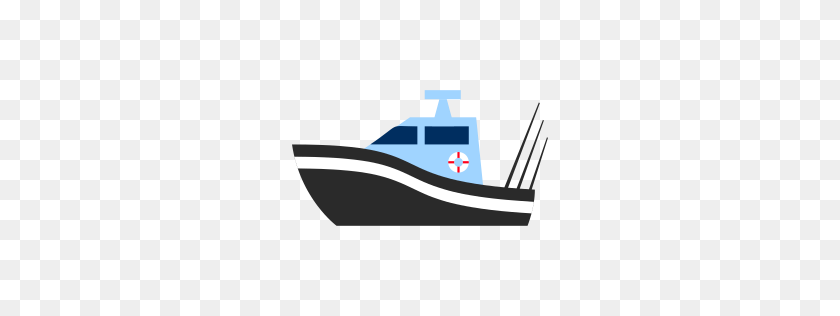 256x256 Boat Icon Myiconfinder - Yacht PNG