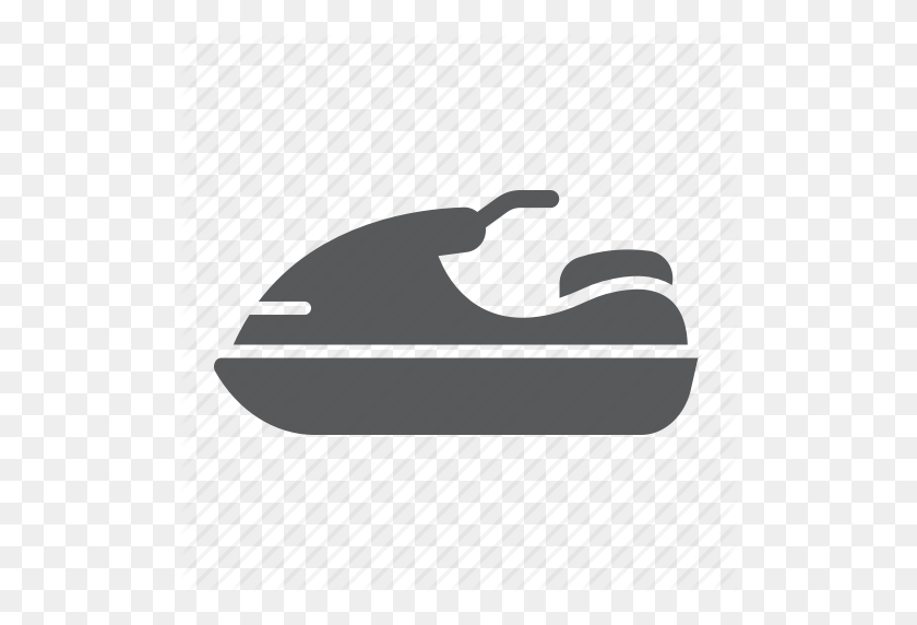 512x512 Boat, Jet, Scooter, Ski, Transport, Vehicle, Water Icon - Ski Boat Clip Art