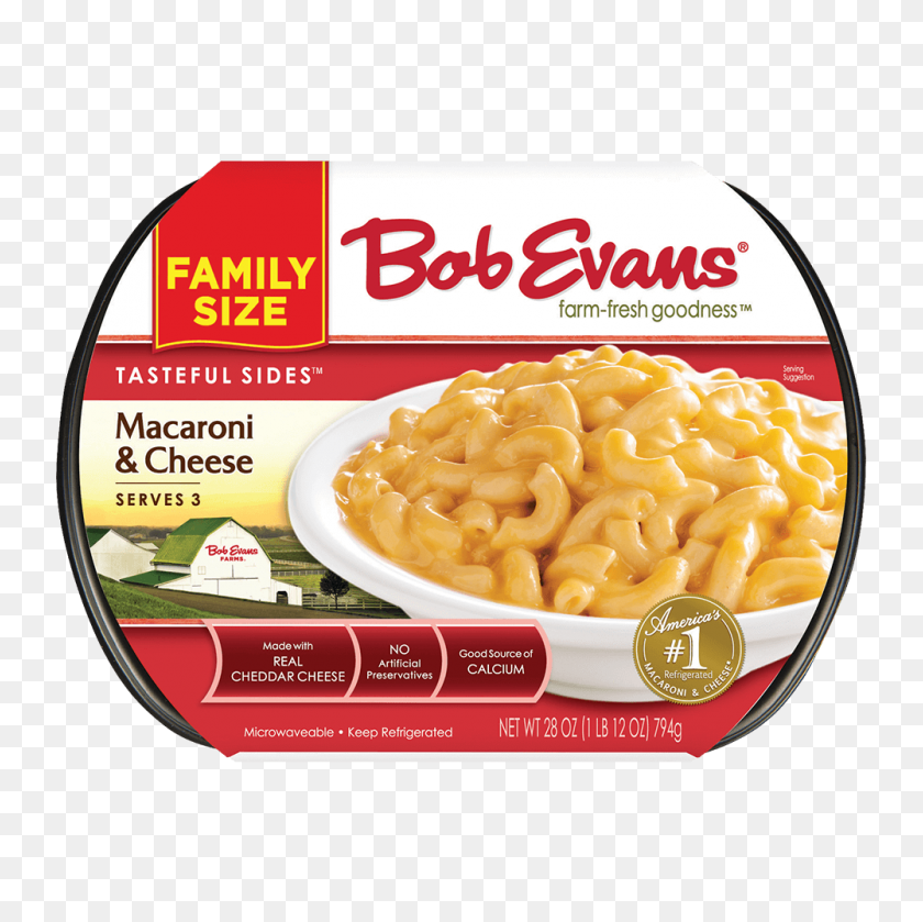 1000x1000 Bob Evans Family Size Macaroni Cheese - Mac And Cheese PNG