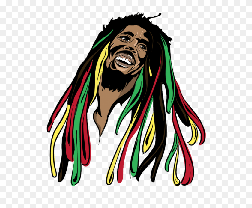 850x691 Bob Marley Png - Dreadlocks PNG