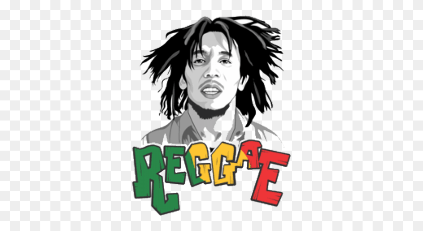 316x400 Bob Marley Reggae Transparent Png - Reggae Clipart