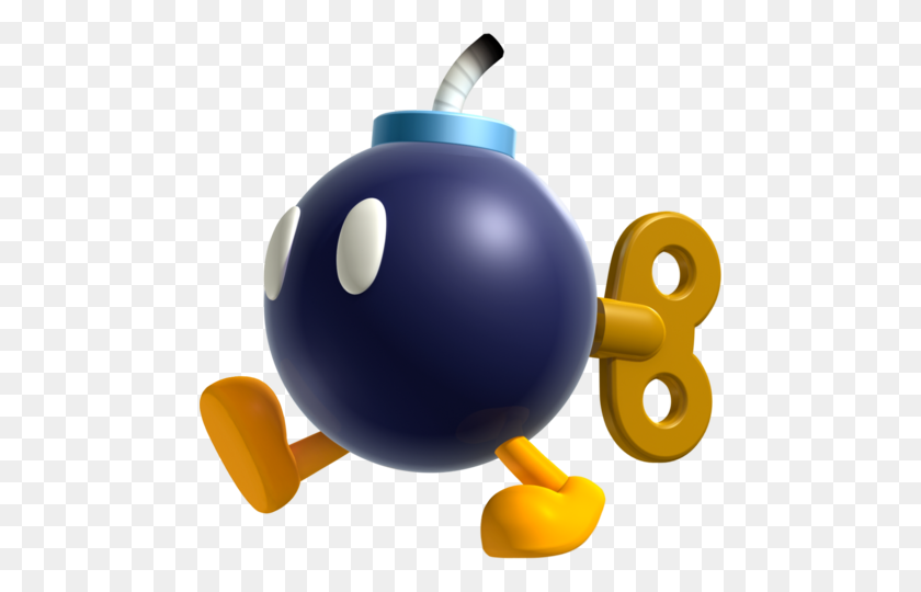 476x480 Bob Omb Mariowiki Fandom Powered - Bobbing For Apples Clipart