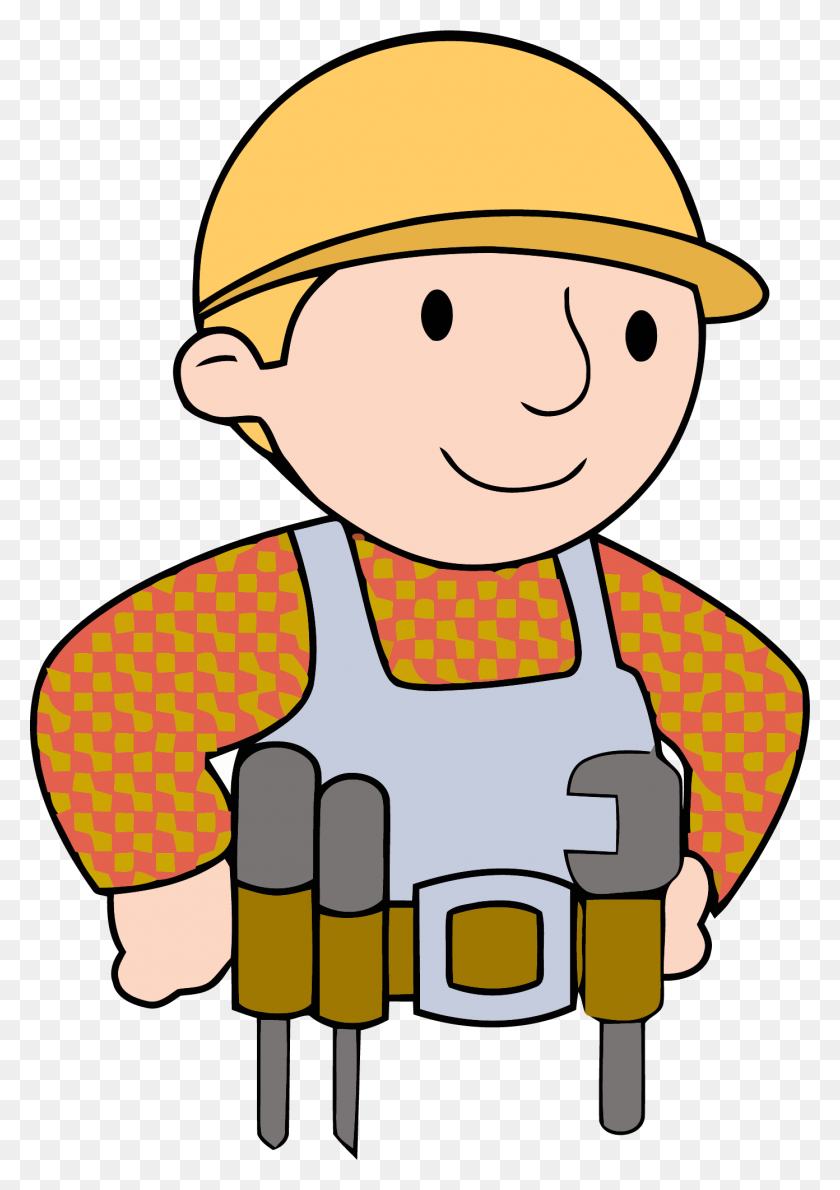 1392x2017 Bob The Builder Carpenter Clipart Png - Bob The Builder PNG