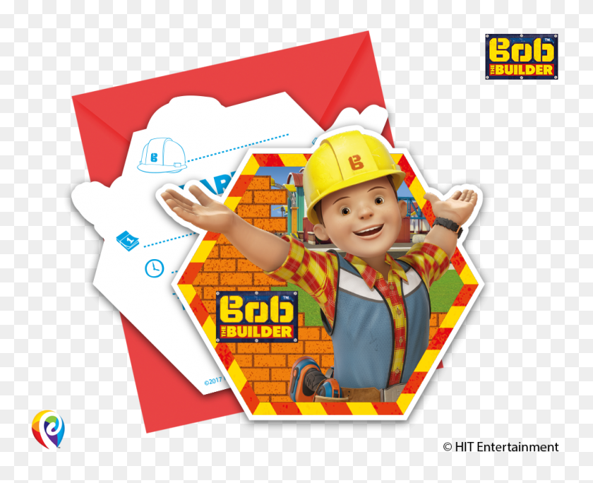 1000x800 Bob The Builder Invites - Bob The Builder PNG