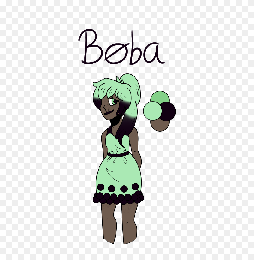 448x800 Boba Tea Girl - Boba Png