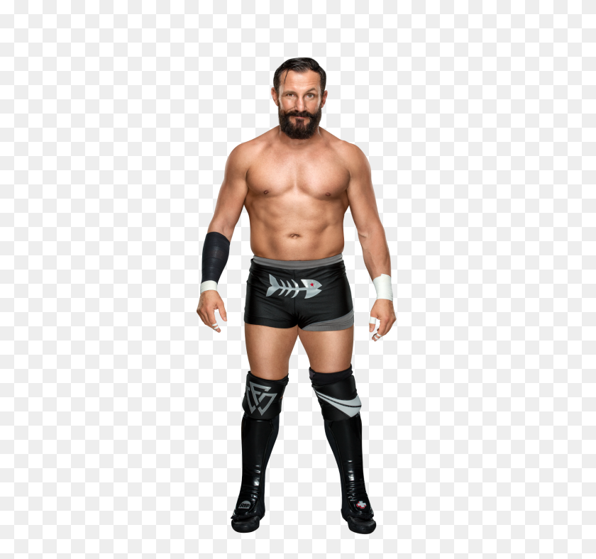 320x728 Bobby Fish Wwe - Aleister Black PNG