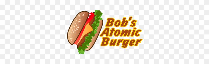 319x200 Bob's Atomic Burger Mímate - Burger Patty Clipart