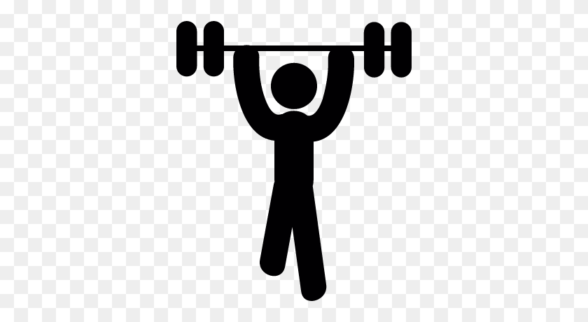 400x400 Bodily Strength Clipart Free Clipart - Weight Lifting Clipart