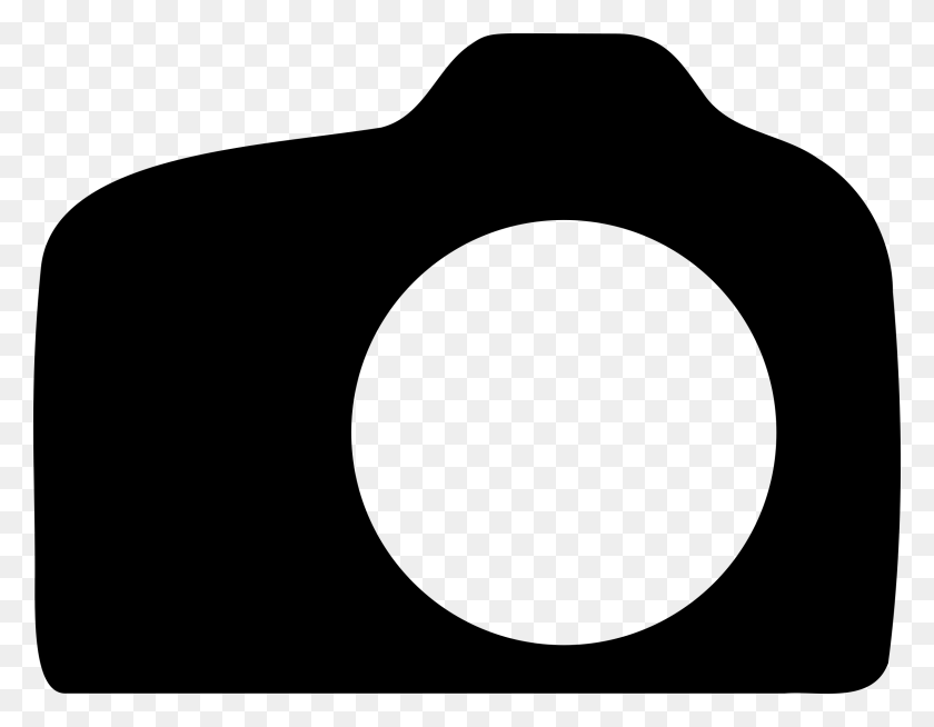 2400x1828 Body Camera Cliparts - Polaroid Camera Clipart Black And White