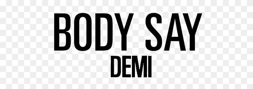 520x237 Body Say - Demi Lovato PNG