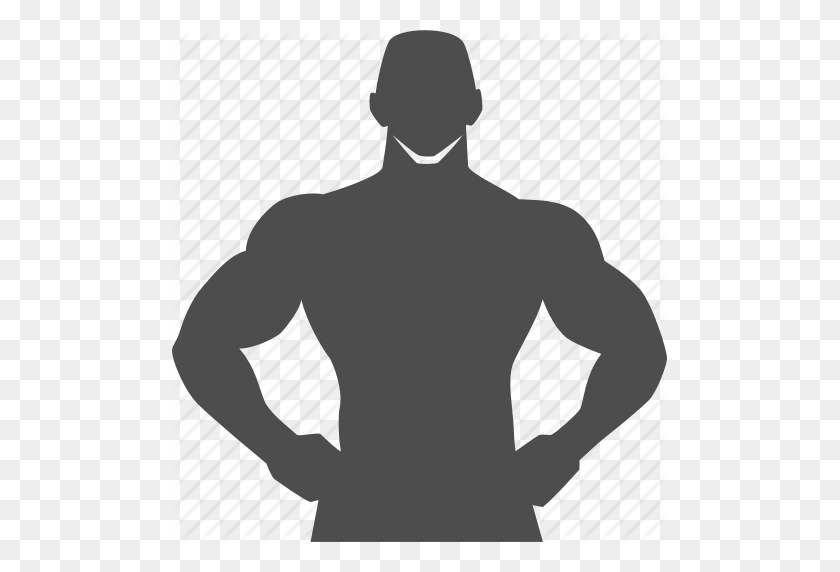 495x512 Bodybuilder, Gym, Hero, Man, Muscle, Protect, Strong Icon - Muscle Man PNG