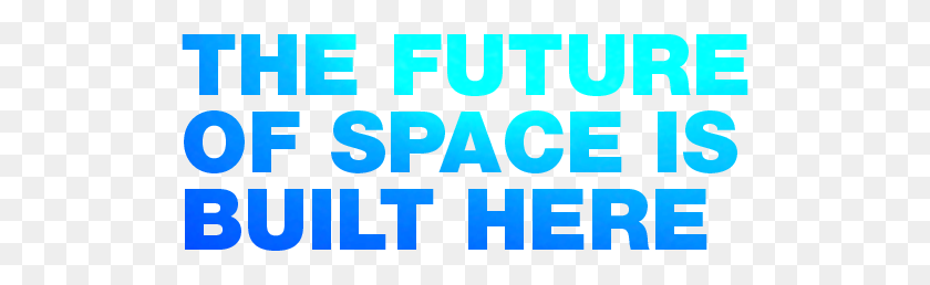 514x198 Boeing The Future Of Space Is Built Here - Boeing Logo PNG