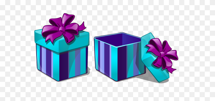 600x335 Boites,cadeaux,tubes Gift Wrapping Box, Clip Art - Wrapped Present Clipart