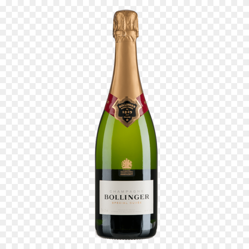 1000x1000 Bollinger Transparent Png - Champagne Bottle PNG