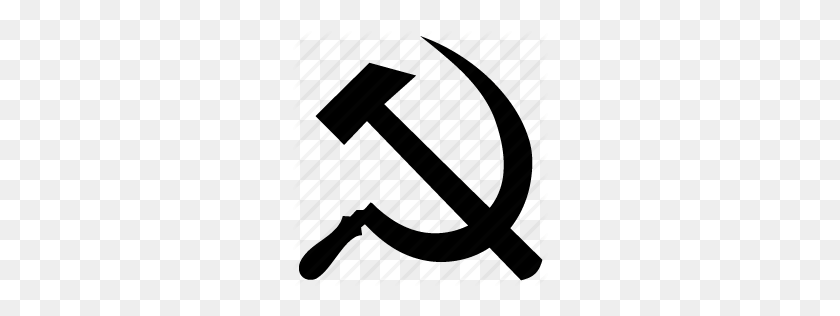 256x256 Bolshevism, Communal, Communism, Emblem Of Rsfsr, Hammer, Lenin - Communist Symbol PNG