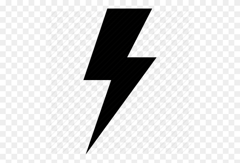 512x512 Bolt, Electricity, Flash, Lightning, Power, Storm, Thunder Icon - Lighting Bolt PNG