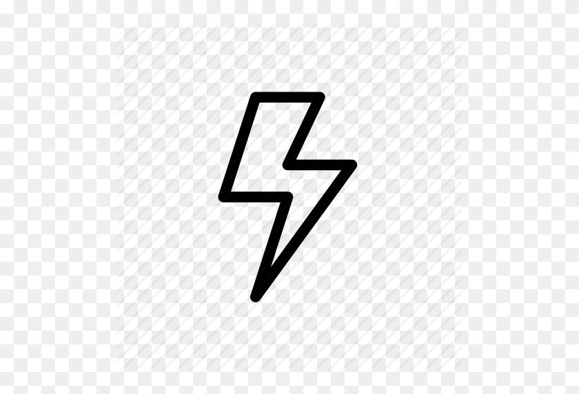 512x512 Bolt, Flash, Light, Lightning Bolt Icon - Lightning Effect PNG