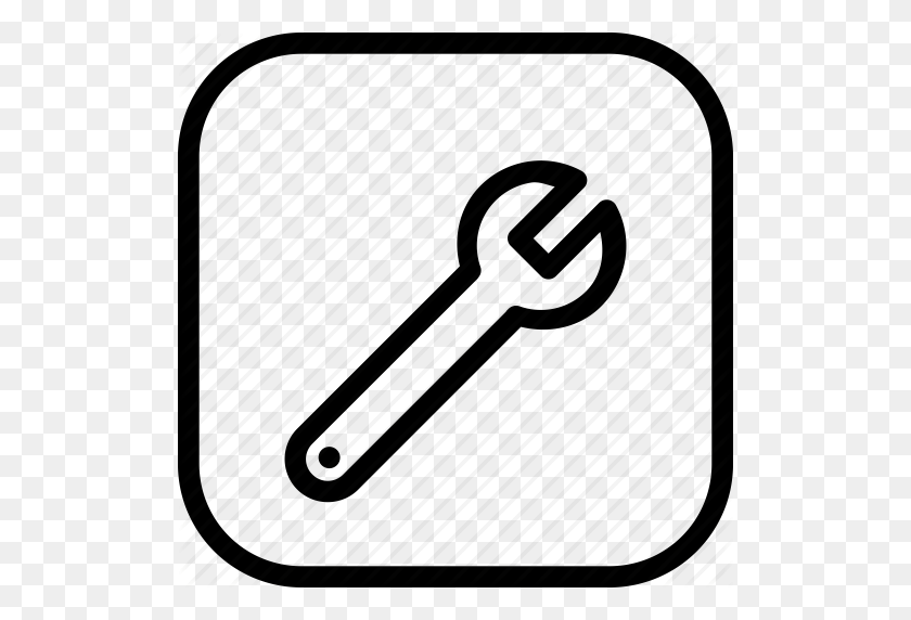 512x512 Bolt, Hardware, Maintanence, Nut, Screw, Tool, Wrench Icon - Screws And Bolts Clipart