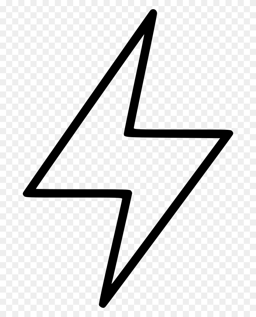 692x980 Bolt Lightning Png Icon Free Download - Lightning Icon PNG