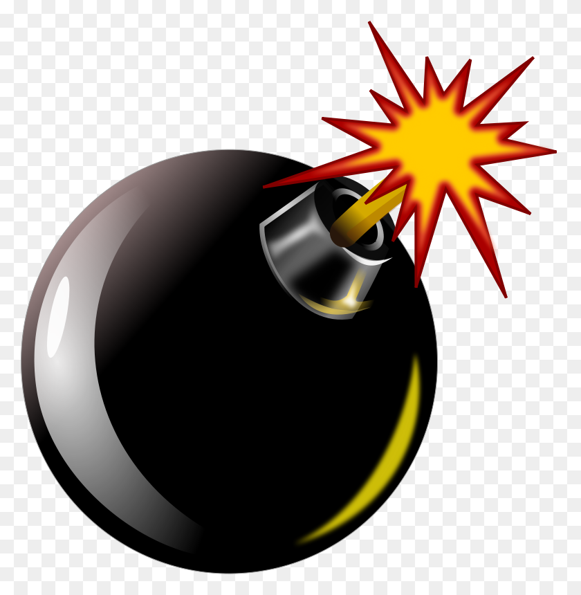 779x800 Bomb Clipart Free Clip Art Images - Data Collection Clipart