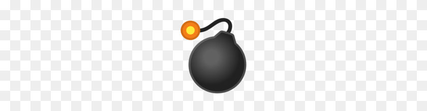 160x160 Bomb Emoji En Google Android - Bomb Emoji Png