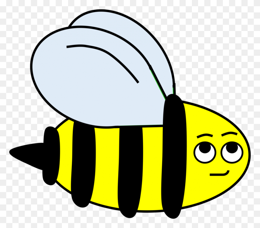 865x750 Bombus Polaris Insect Honey Bee Apidae Рисунок - Симпатичные Насекомые Клипарт