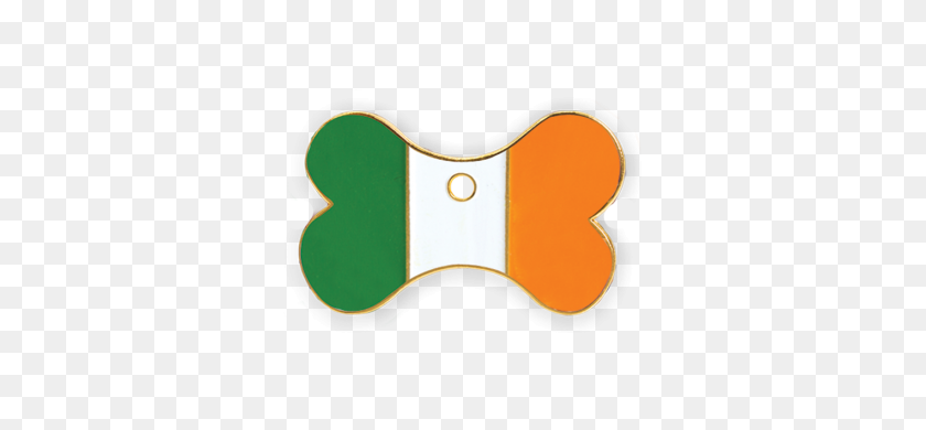 330x330 Bone Irlanda Bandera De La Etiqueta Del Animal Doméstico - Bandera Irlandesa Png