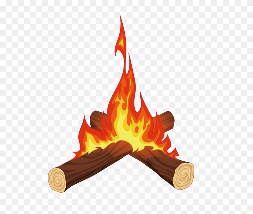 650x651 Bonfire - Campfire PNG