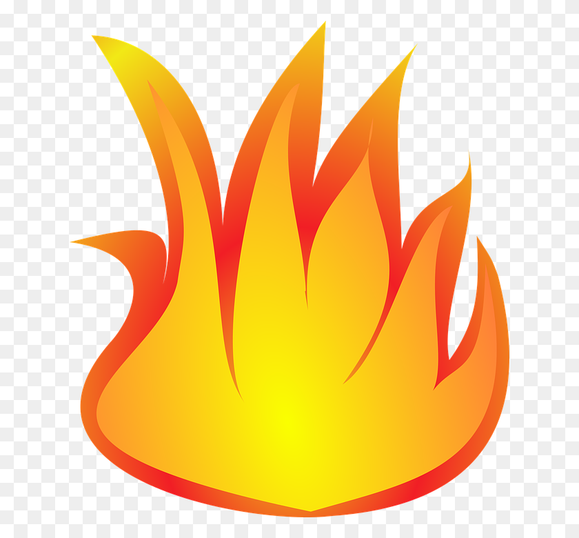 638x720 Bonfire Clipart Api Lápiz Y En Color Bonfire - Campfire Clipart