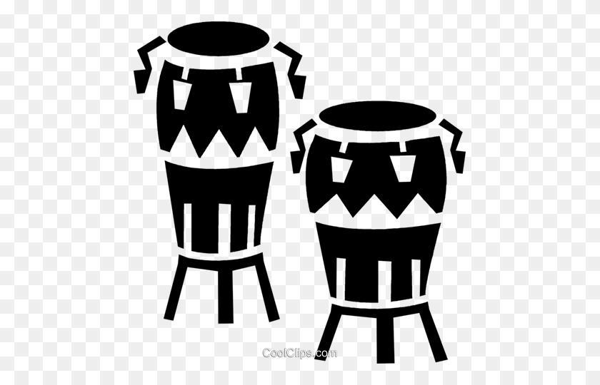 465x480 Bongo Drums Clipart - Bongo Clipart