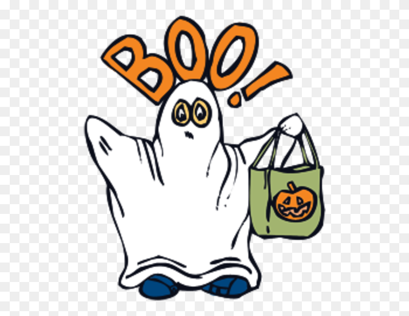 501x590 Клипарт Boo Ghost - Изображения Призраков