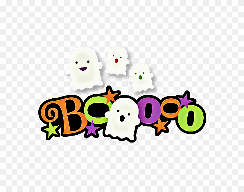 600x600 Boo Ghost Halloween Love Cute Ghost Sweet Ftehalloween - Cute Ghost PNG