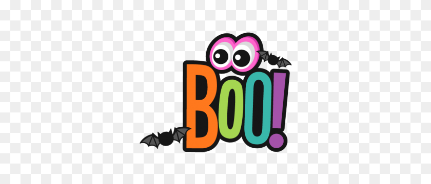 Boo! Title Miss Kate Cuttables Cutting - Boo PNG