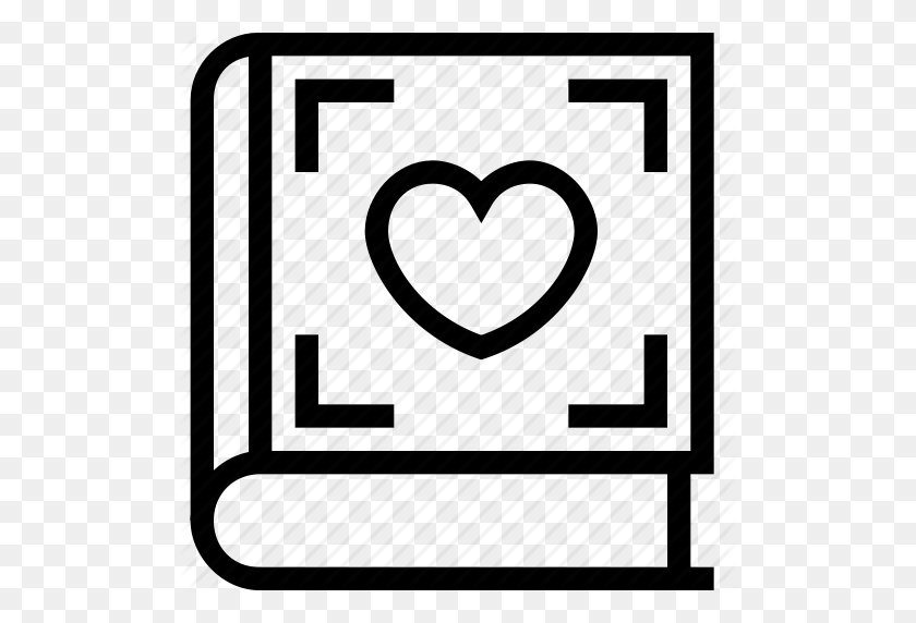 512x512 Book, Book With Heart, Education, Heart, Love Book Icon Icon - Book Icon PNG