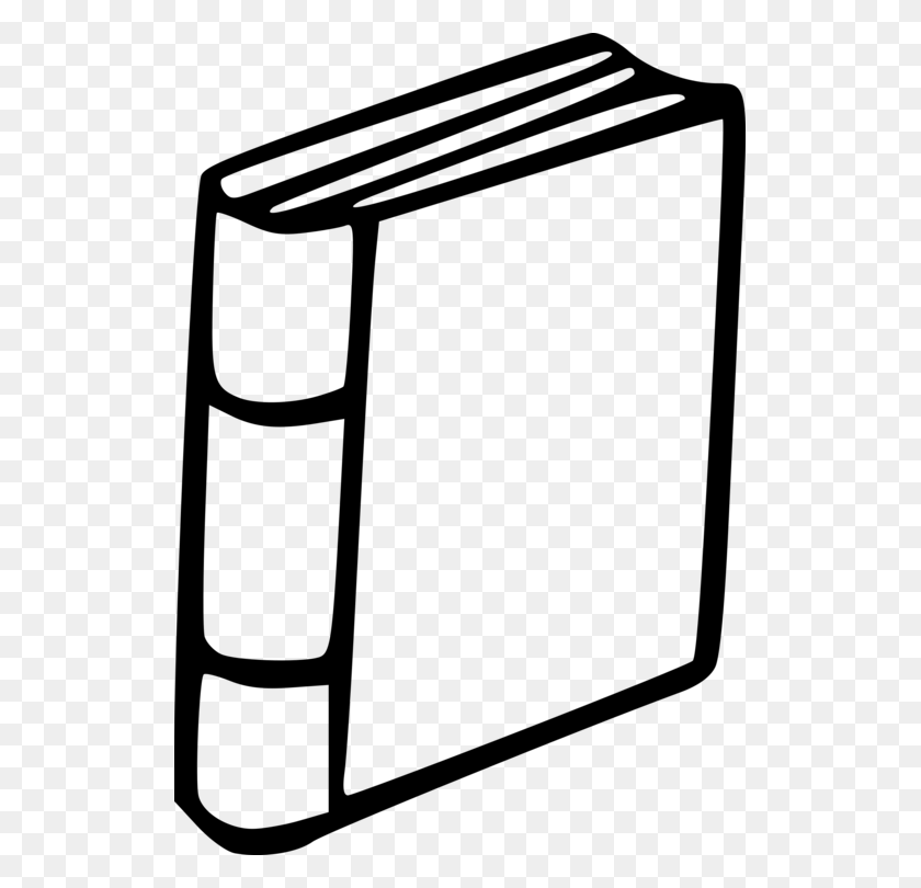 521x750 Book Drawing Computer Icons Black And White - Galaxy Clipart Black And White