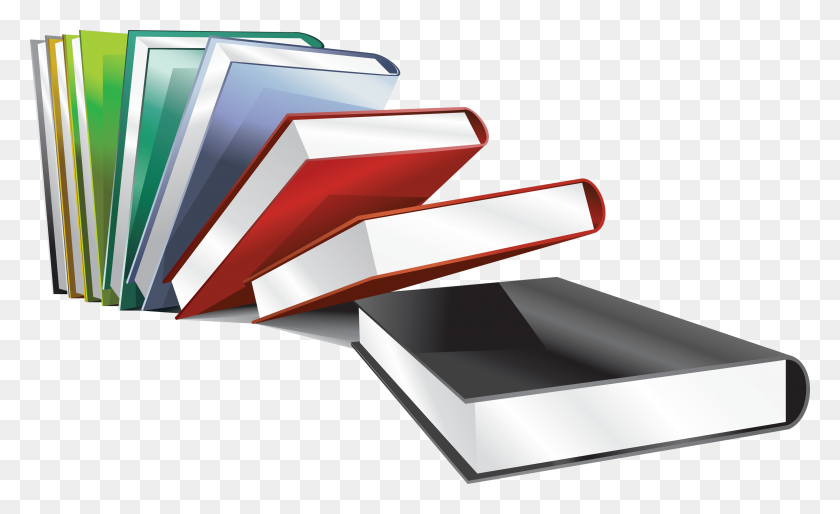 3000x1748 Book Falling Transparent Png - Pile Of Books PNG