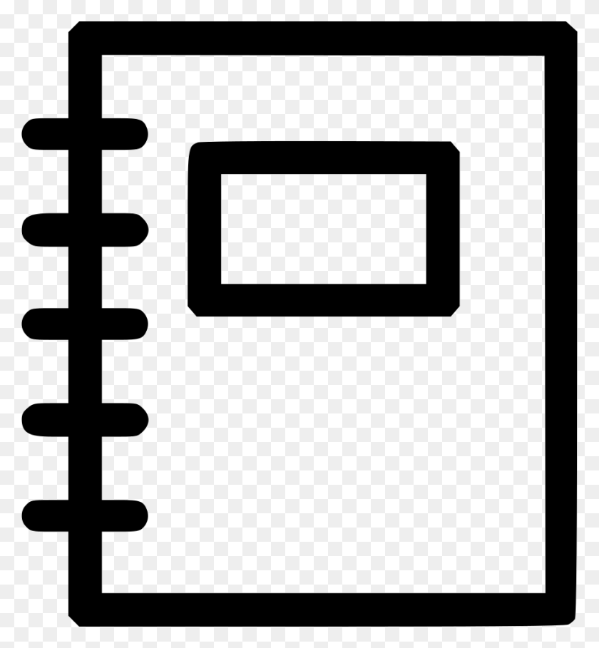 900x980 Book Notebook Diary Planner Datebook Organizer Notepad Sketchbook - Sketchbook PNG