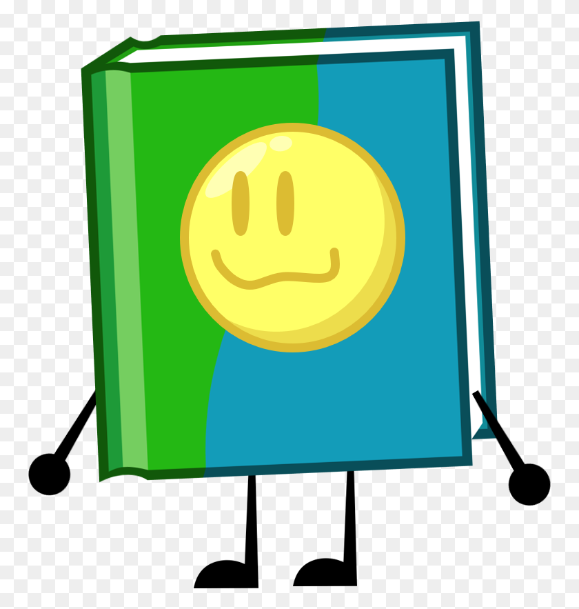 780x823 Book With An Emoji Face The Official Objectbloxia Wiki Fandom - Book Emoji PNG