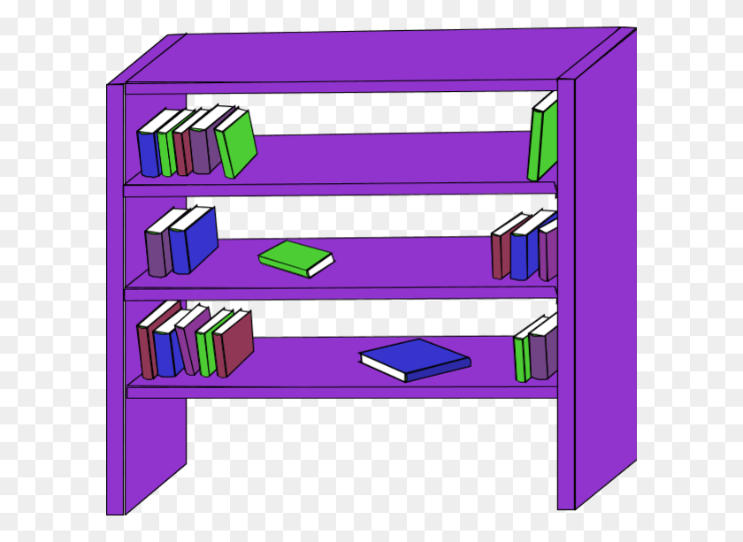 600x553 Bookcase Clipart Clipart Suggest, Bookshelves With Books Clip Art - Driving To School Clipart