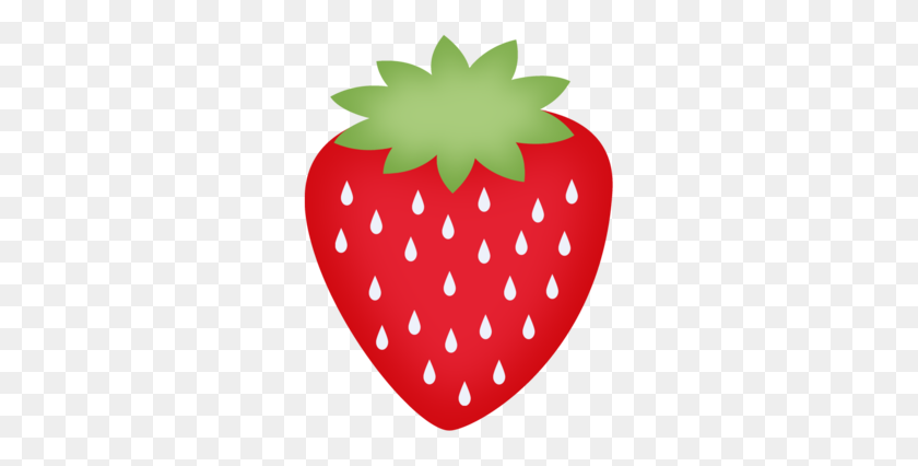 286x366 Bookmark Gifts Strawberry - Strawberries PNG