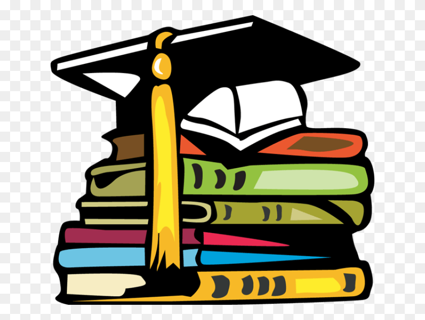 640x572 Books Graduation Cliparts - Graduation Clipart 2016