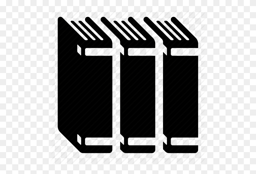 512x512 Books, Library Icon - Library Icon PNG