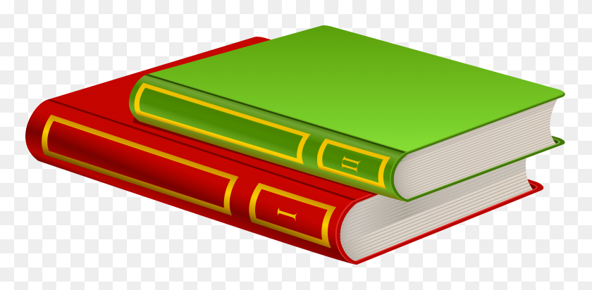 8000x3611 Books Png Clip Art - Book Clipart PNG