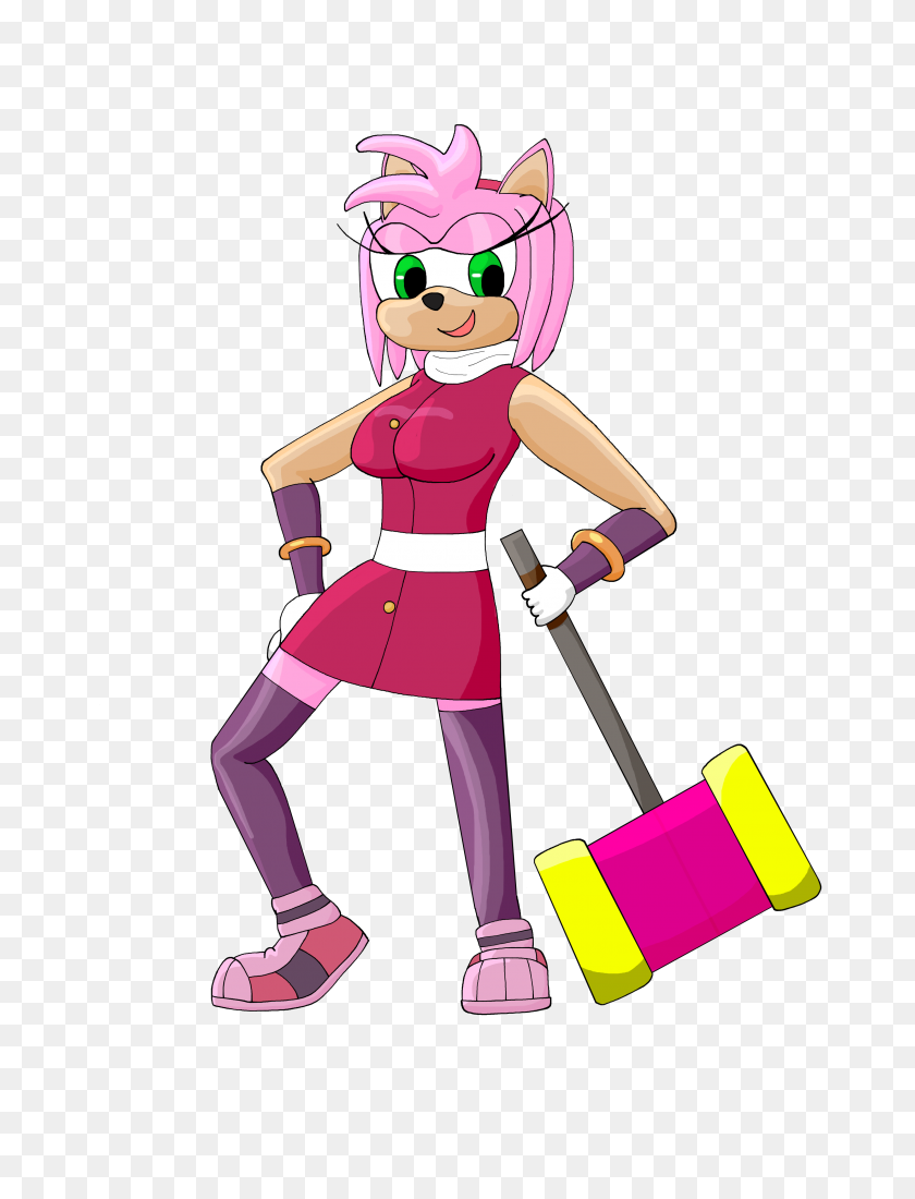 2976x3968 Boom Amy Rose Weasyl - Amy Rose Png