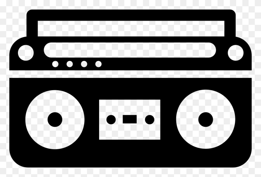 980x640 Boom Box With Controls And Settings Png Icon Free Download - Boom Box PNG