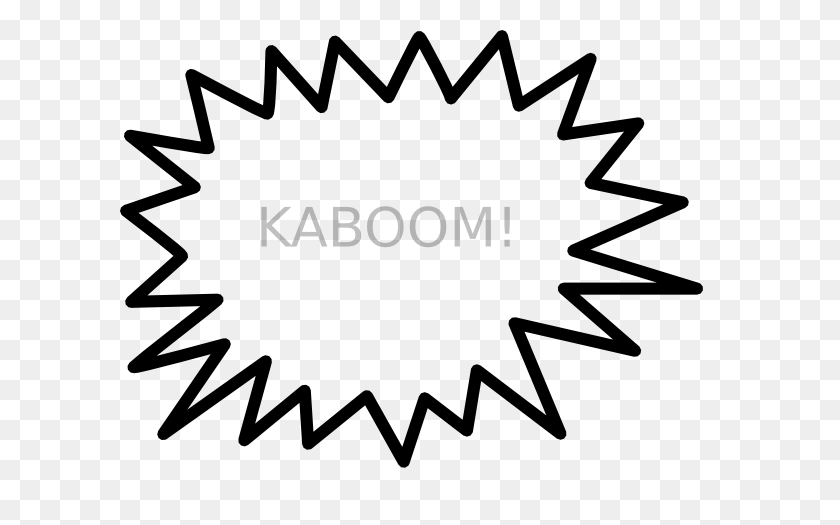 600x465 Boom Clipart Kaboom - Клипарт Бум