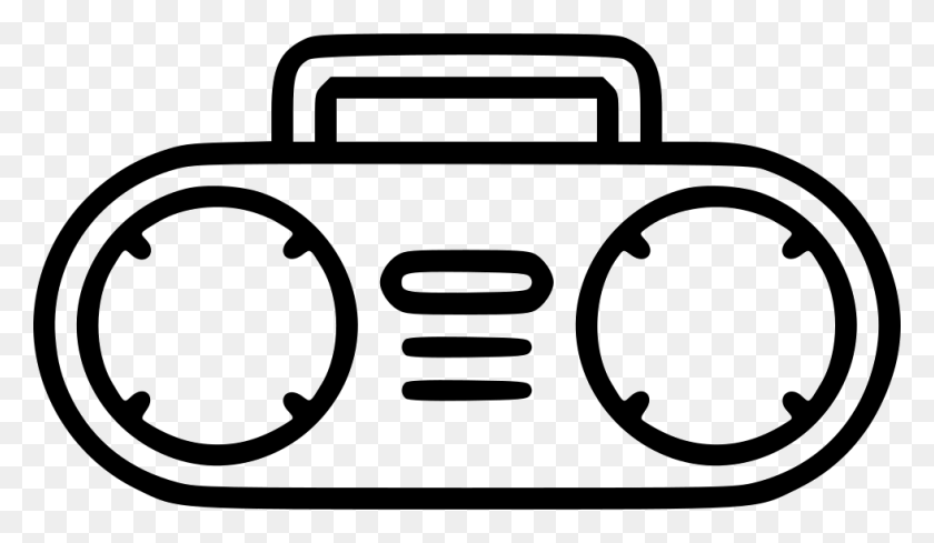 980x540 Boombox Png Icon Free Download - Boombox PNG
