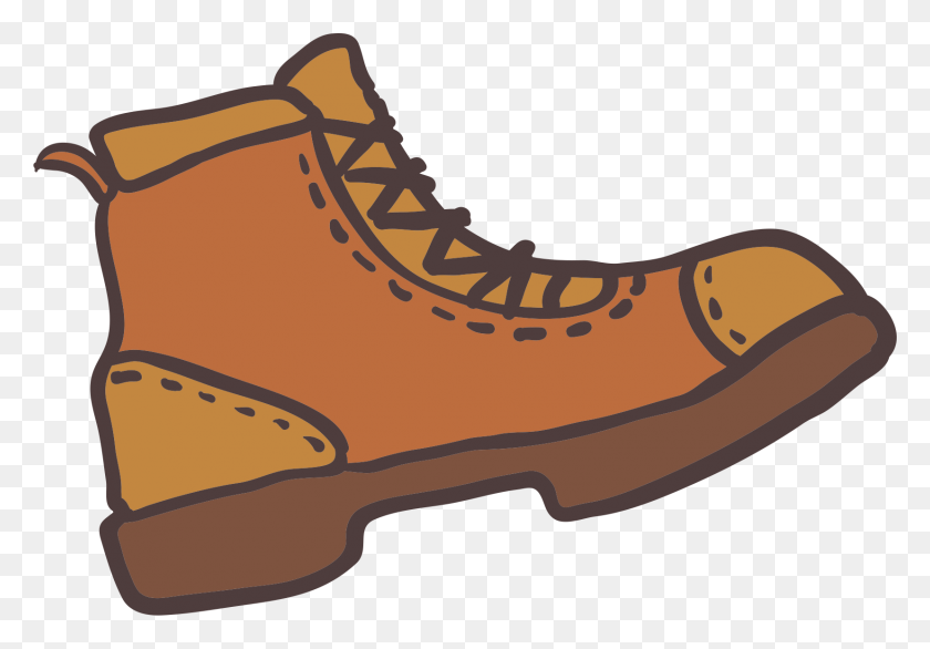 1656x1118 Boot Clip Art - Hiking Boots Clipart