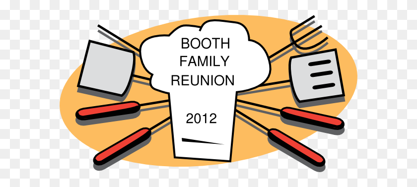 600x317 Booth Family Reunion Clip Art - We Are Family Clipart