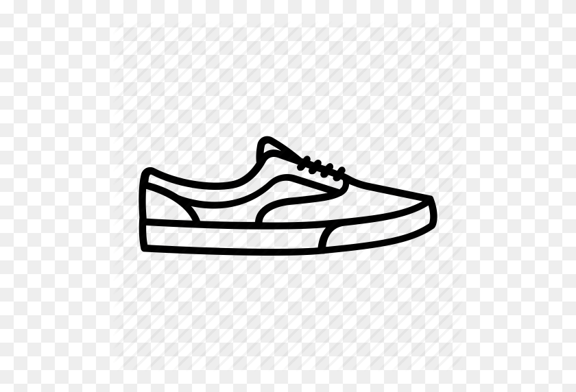 512x512 Boots, Shoe, Shoes, Skate, Sneaker, Sneakers, Vans Icon - Vans PNG